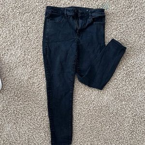 Black American Eagle Skinny Jeans